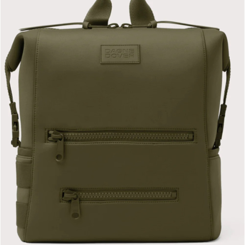 Indi Diaper Backpack in Dark Moss, Medium