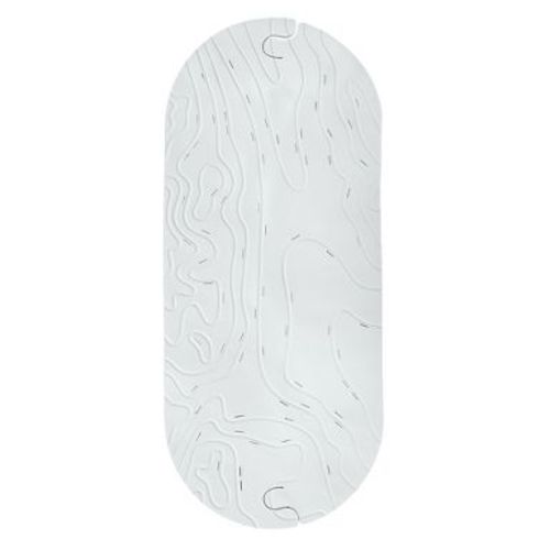 Boon RIPPLE Bathtub Mat - Gray Griffle