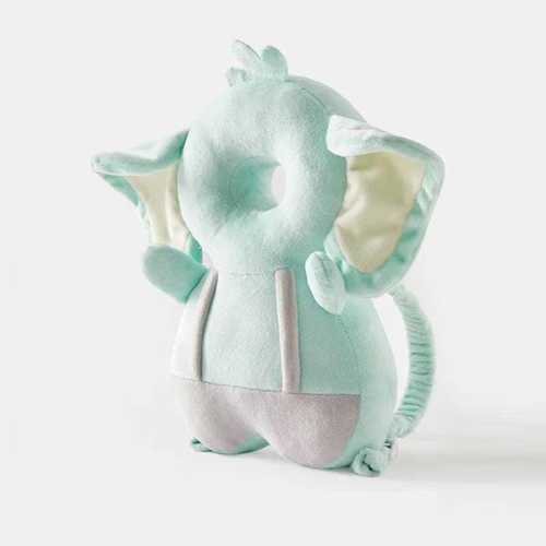 Elephant baby head protector backpack