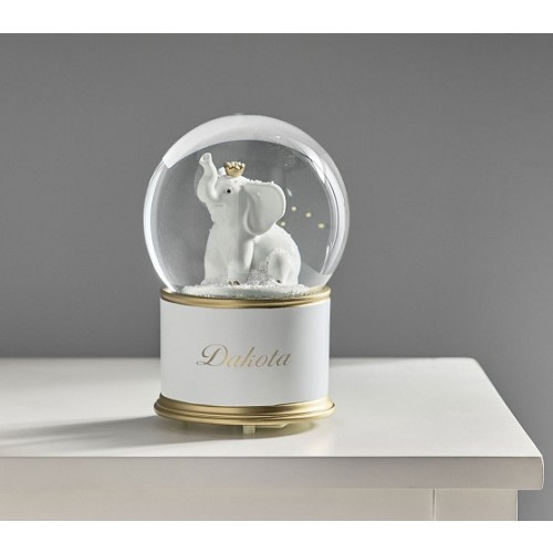 Elephant Musical Light-Up Snow Globe | Pottery Barn Kids