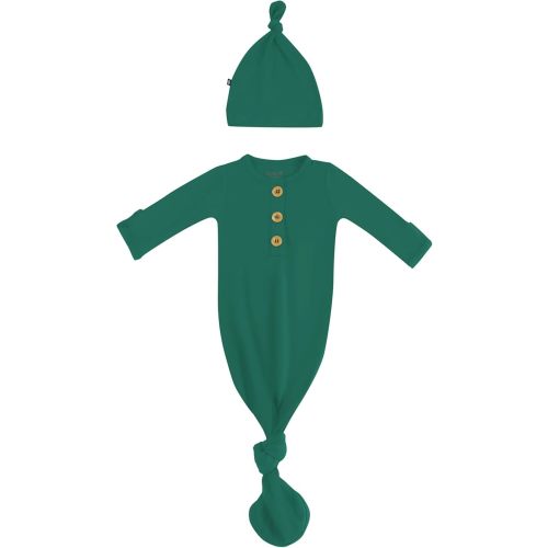 KYTE BABY Knotted Gown with Hat Set