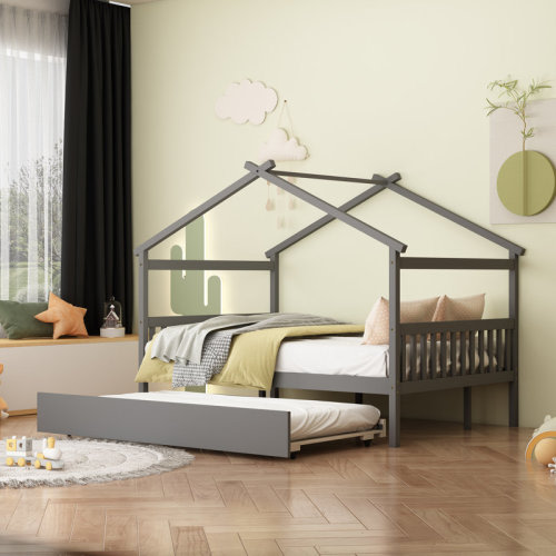 Isabelle & Max™ Wodera Bed with Trundle & Reviews | Wayfair