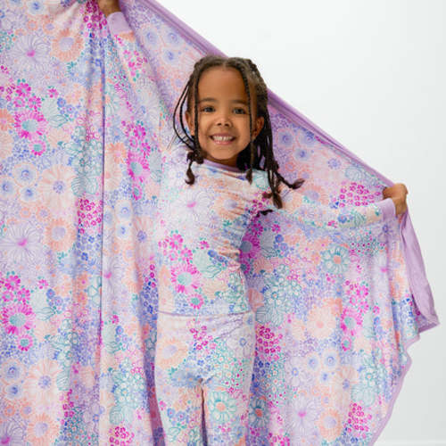 Doodle Blooms Large Cloud Blanket®