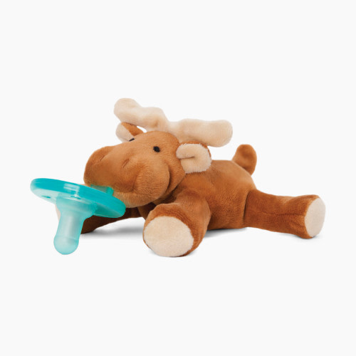 WubbaNub WubbaNub Pacifier - Moose, Attached