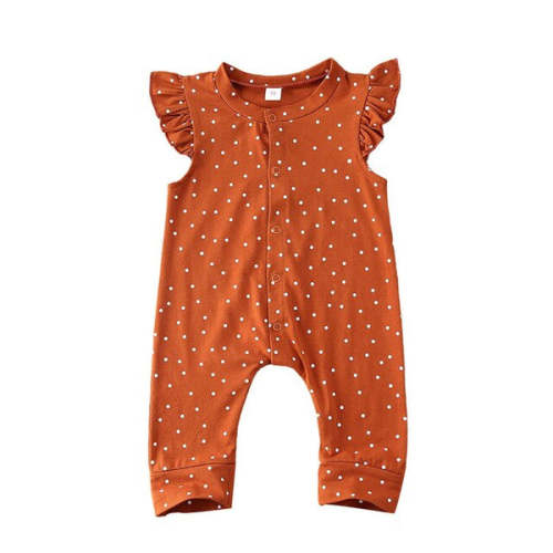 NATALIE Polka Dot Jumpsuit - Hazel & Bo