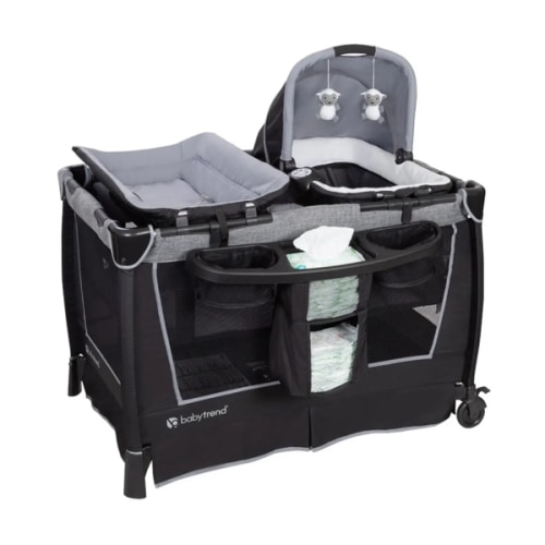 Simply Smart™ Nursery Center® Playard in Whisper Grey