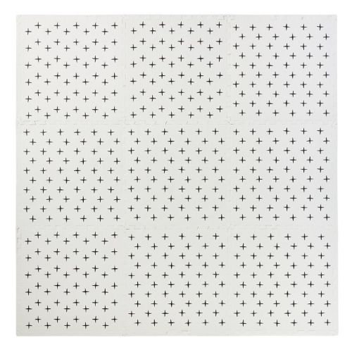 Foam Tile Play Mat - Black & White