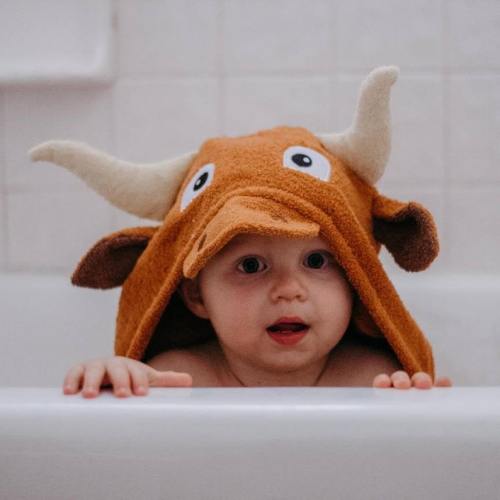 Longhorn Hooded Baby Towel / Kids Beach Bath Pool / UT Austin - Etsy