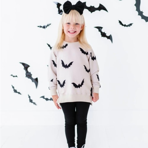 Bats How I Roll Crew Neck Sweatshirt