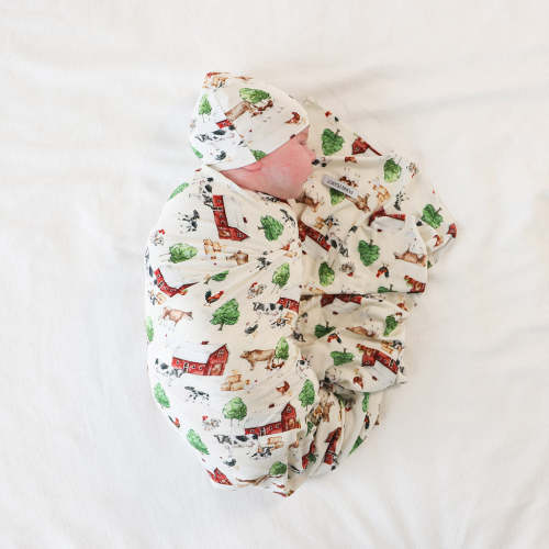 Nashville Swaddle Beanie Set
