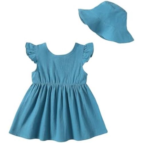 Newborn Infant Baby Girl Dress Toddler Girl Clothes Halter Backless Sleeveless Flower Sundress Summer Dresses for Girl