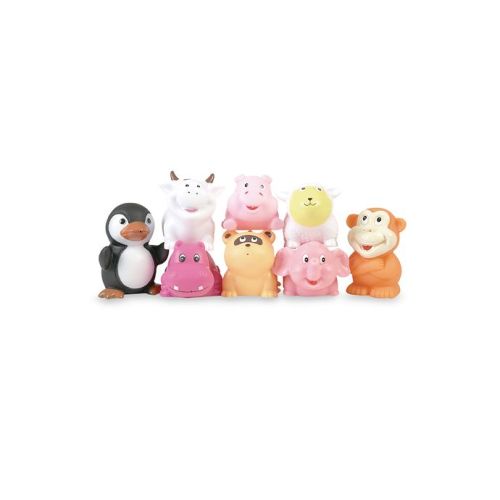 Elegant Baby® 8-Pack Animal Party Bath Squirties