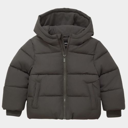 Rokka&Rolla Toddler Boys' Ripstop Winter Coat Kids' Fleece Lined Jacket