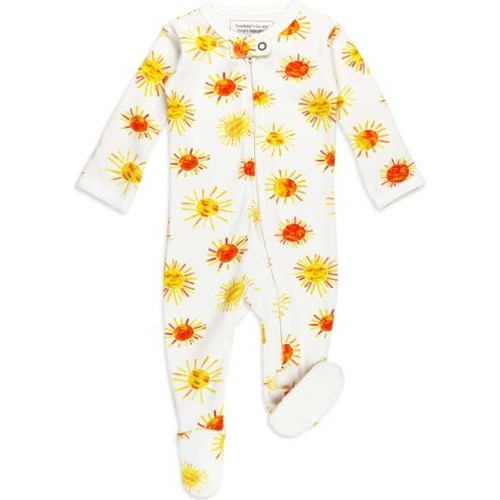 x 'The Very Hungry Caterpillar™' Fitted One-Piece Organic Cotton Footie Pajamas, 0-3m (7-12 lbs)