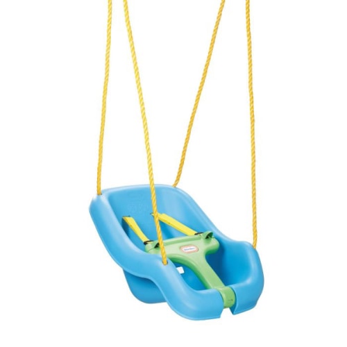 2-in-1 Snug 'n Secure Swing - Blue | Little Tikes