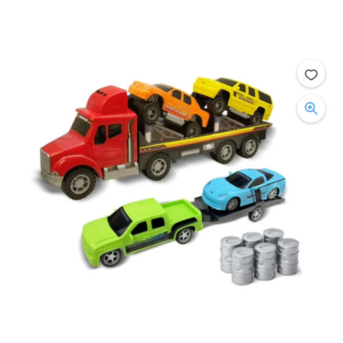 Kid Connection Deluxe Truck Play Vehicles, 11 Pieces, Toddler Toys - Walmart.com