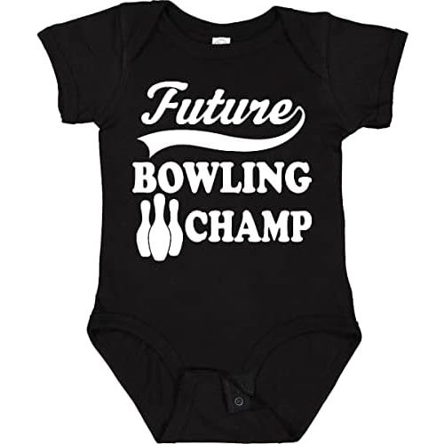 inktastic Future Bowling Champ Childs Bowler Baby Bodysuit