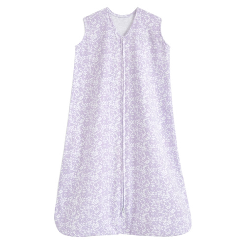 Aster Flowers Cotton Wearable Baby Blanket L | HALO
