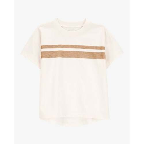Baby Striped Short-Sleeve Tee - Cream - Carter's | Carter's