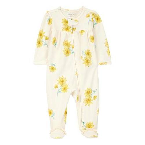 Baby Girl Carter's Floral 2-Way Zip Sleep & Play Pajamas