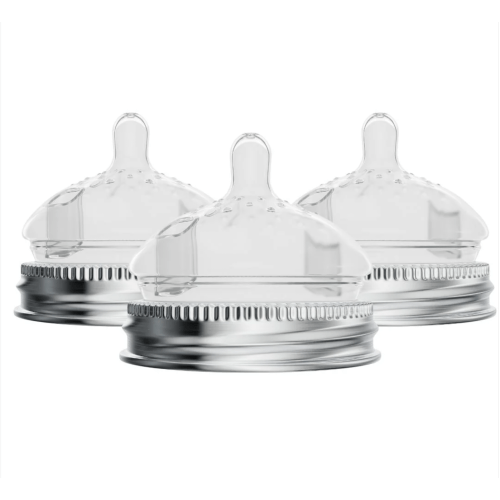 Glass Bottle Conversion Nipple (3-Pack)