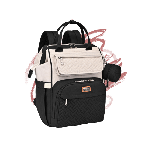 Wide Top Diaper Bag