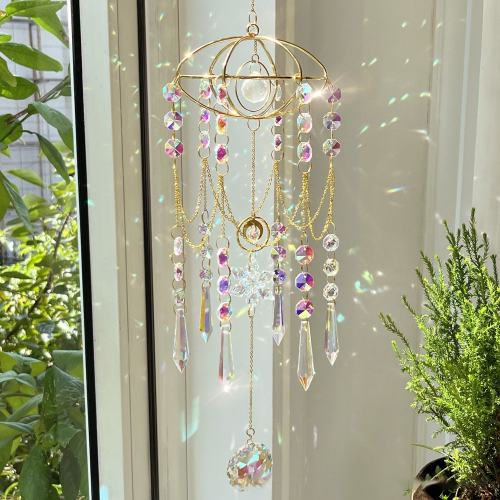 Super Sparkling Light Suncatcher / Crystal Suncatcher / Crystal Prism / Rainbow Maker / Window Hangings / Boho Décor / Home Décor Gifts