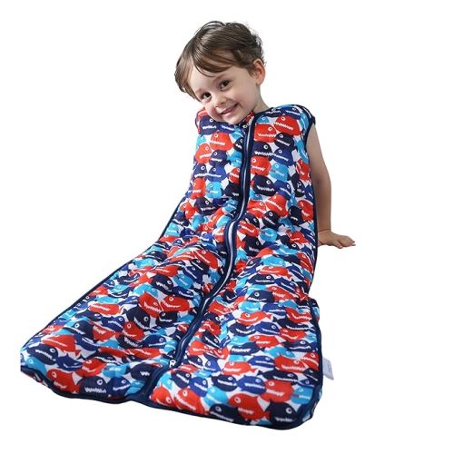 Baby Sleep Sack 2-4 T Boys & Girls Wearable Blanket 100% Organic Cotton 0.5 TOG Toddler Sleeping Sack 2- Way Zipper X-Large Muslin