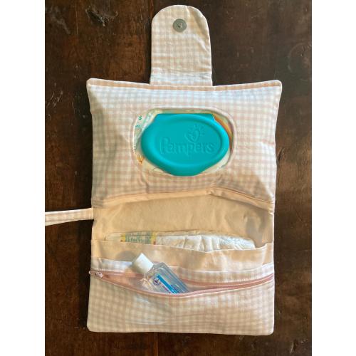 Baby Girl Diaper Clutch | Diaper Clutch | Small Diaper Bag | Diaper Tote | Baby Shower Gift | Baby Girl Gift