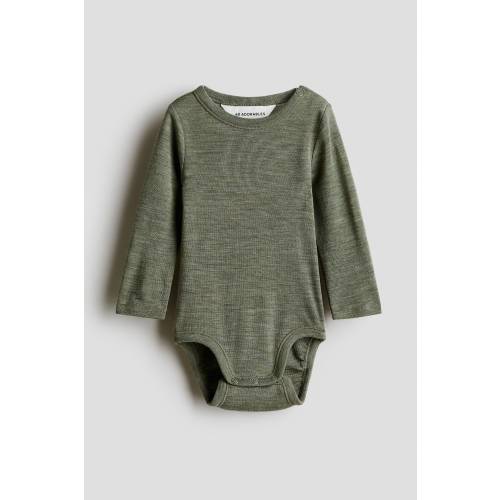 MERINO WOOL JERSEY BODYSUIT