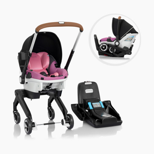 Evenflo Gold Shyft DualRide Infant Car Seat and Stroller Combo - Opal Pink