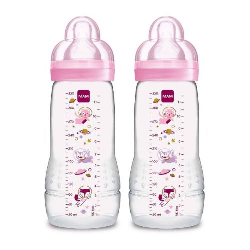 MAM 11 fl oz Easy Active Baby Bottle - Unisex - 2pk