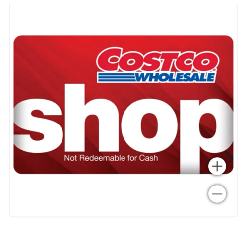 Costco Shop Card