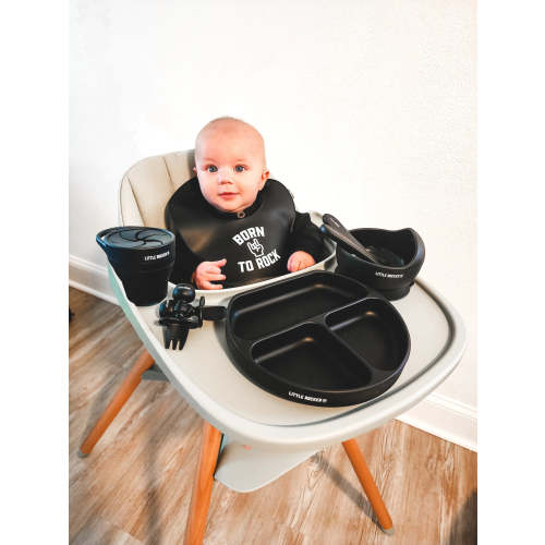 Midnight Silicone Feeding Set - Bundle