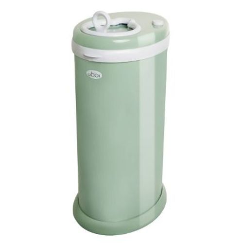 Ubbi Stainless Steel Diaper Pail - White