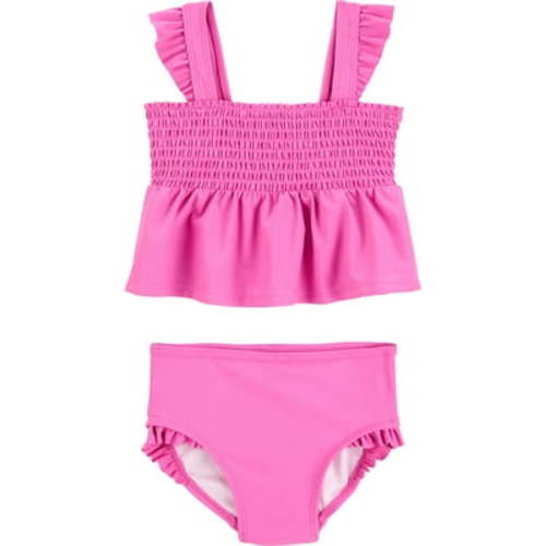 Carter’s Child of Mine Baby and Toddler Girl 2-Piece Swimsuit Set, Sizes 0/3M-5T