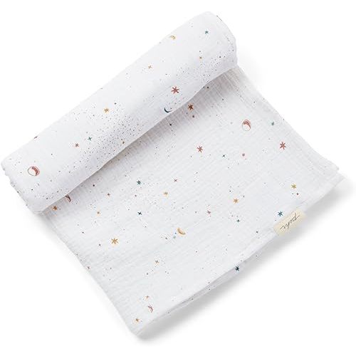 Pehr Muslin Organic Cotton Swaddle, Celestial