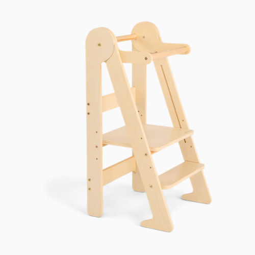 Mini Chef Foldable Toddler Tower - Natural