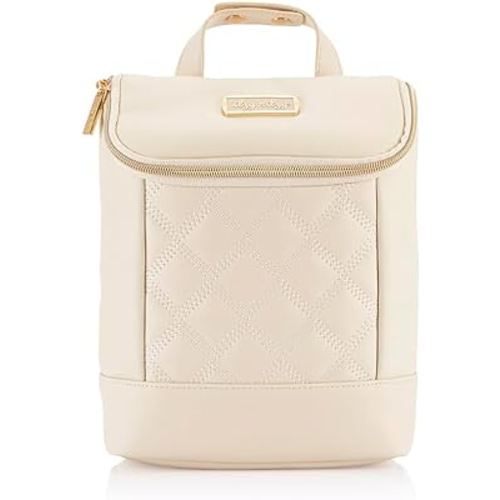 Itzy Ritzy Insulated Bottle Bag – Keeps Bottles Warm or Cool - Holds 3 Bottles & Features Interior Pocket for Ice Pack (Not Included), Milk & Honey