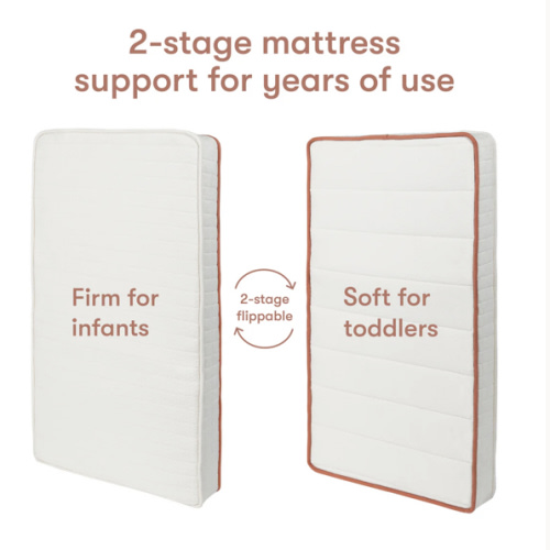 Babyletto babyletto x Avocado Dual-stage, Organic & Non-Toxic Crib Mattress