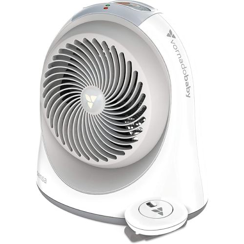 Sensa Nursery Space Heater, 1200W with Adjustable Thermostat, Electric Heater for Baby with Locking Controls, Tipover Protection, Safety Shutoff, Crib Temperature Sensor