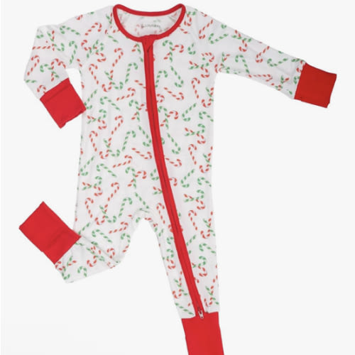 LollyBanks Baby Pajamas, 2-Way Zipper Infant Romper, 95% Viscose Made from Bamboo and 5% Spandex, Baby Sleepers