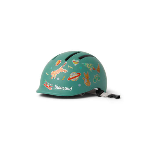 Green Dream Toddler Helmet | Boys & Girls Bike Helmet | Thousand