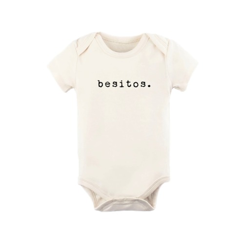 Baby Besitos Organic Cotton Bodysuit, Natural