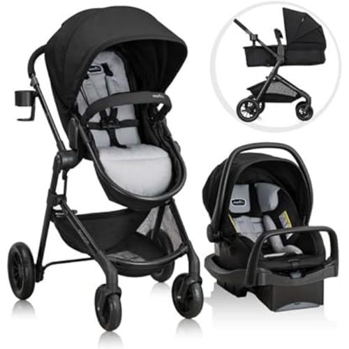 Pivot Modular Travel System with LiteMax Infant Car Seat (Oxford Black)