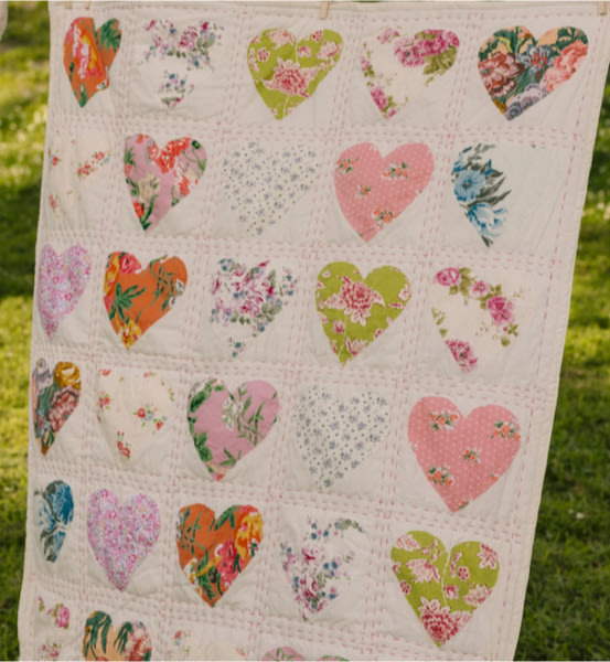 Heart-to-Heart Baby Blanket