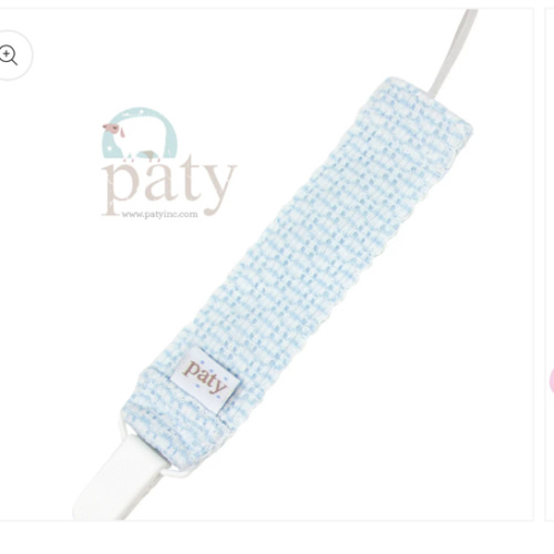 Paty Knit Pacifier Clip #289