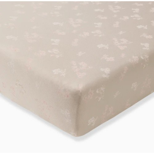 Whimsical Floral Organic Cotton BEESNUG® Fitted Crib Sheet
