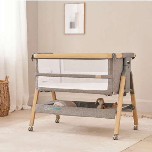 CoZee Breeze Plus Co-sleeping Bassinet in Oak Charcoal | iL Tutto