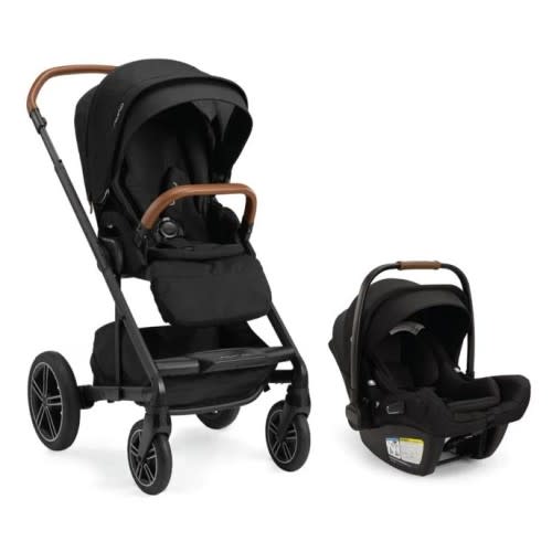 Nuna MIXX Next + PIPA Aire RX Travel System - Caviar
